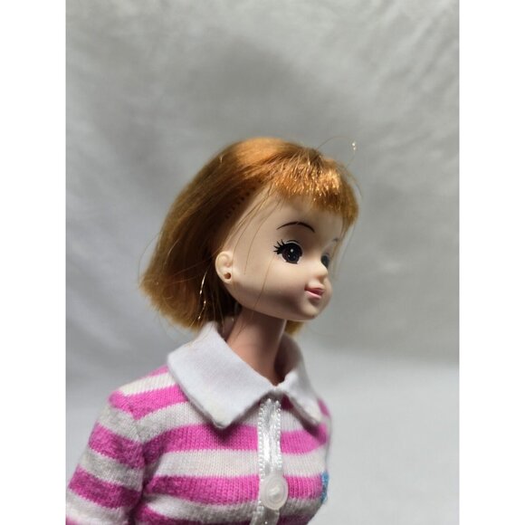 Mimi Doll Korea Fashion Doll Mimi World Anime- Short Bob Cut Ginger Hair - Picture 4 of 13